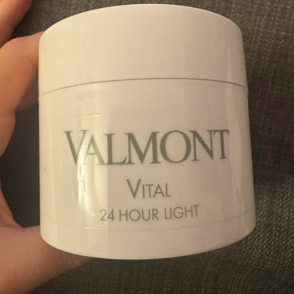 Valmont White Face Cream Jar